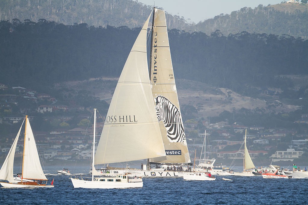 The winner Investec Loyal arriving in Hobart in the 2011 race. By JJ Harrison (jjharrison89@facebook.com) (Own work) [CC BY-SA 3.0 (http://creativecommons.org/licenses/by-sa/3.0)], via Wikimedia Commons