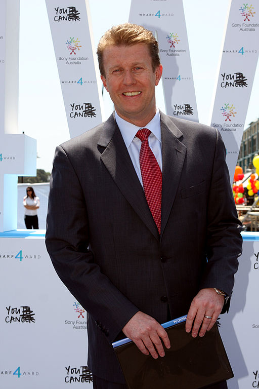 Australian TV presenter and journalist Peter Overton at Sony Foundation's Youth Cancer campaign in 2012 - a formal occasion requiring a suit and tie. Eva Rinaldi [CC BY-SA 2.0 (http://creativecommons.org/licenses/by-sa/2.0)], via Wikimedia Commons