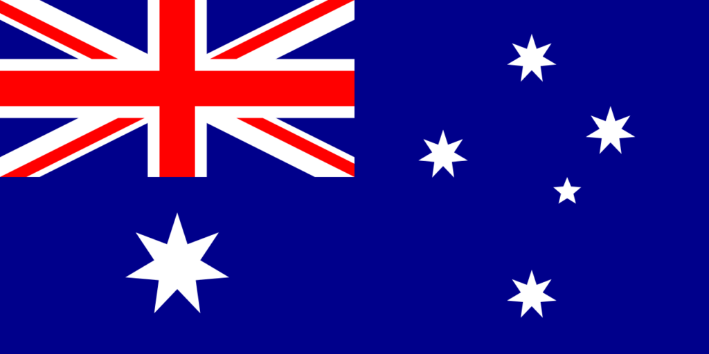 The Australian National Flag - the Blue Ensign